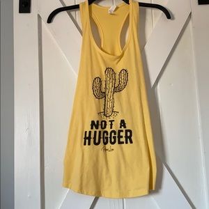 Yellow tank top